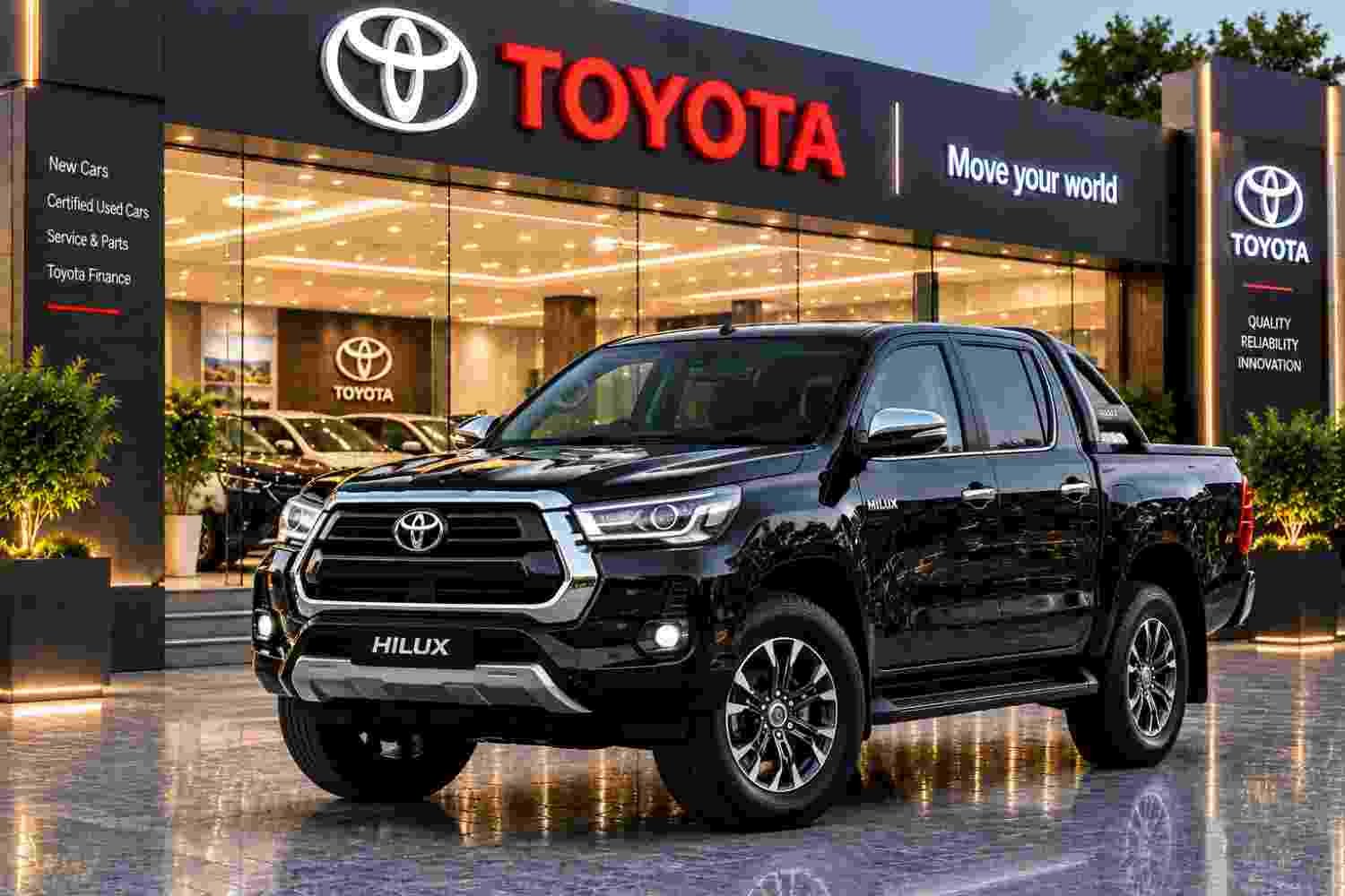 Rent Toyota Hilux in Lahore