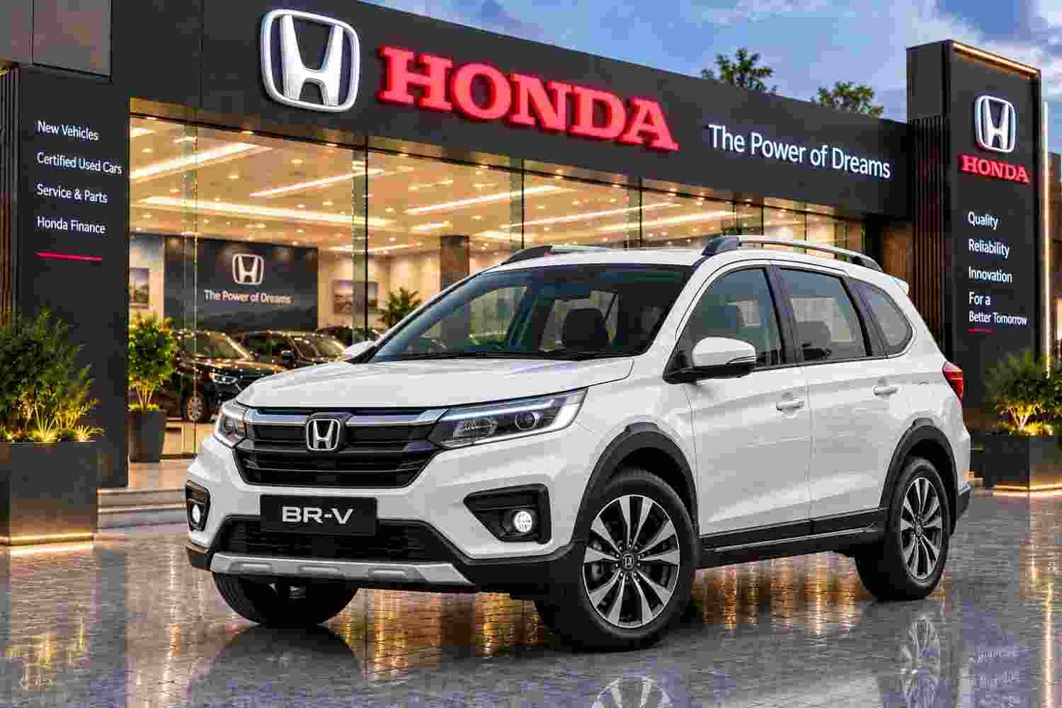 Rent Honda BR-V in Lahore