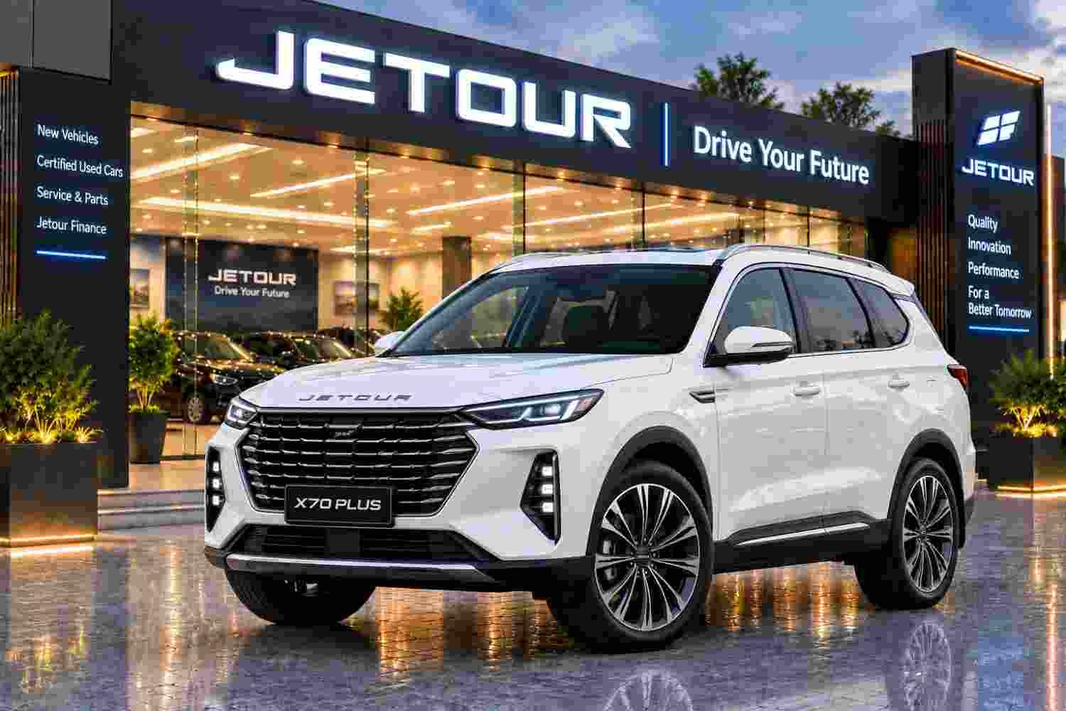 Rent Jetour X70 Plus in Lahore