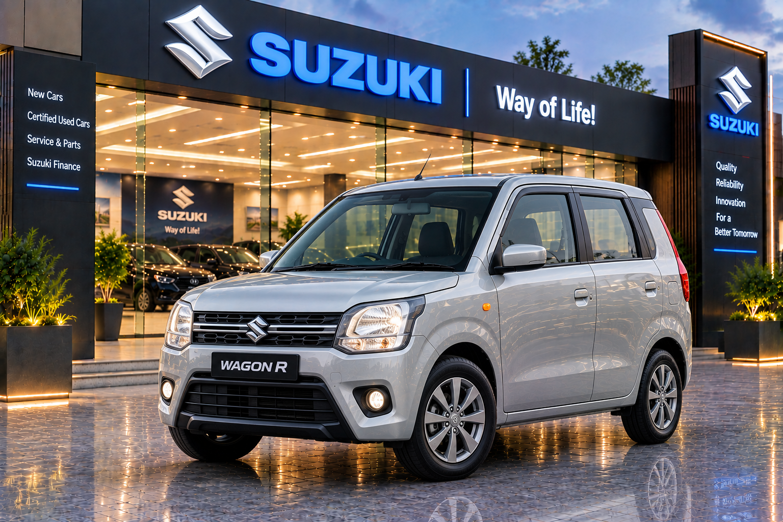 Rent Suzuki Wagon R in Lahore