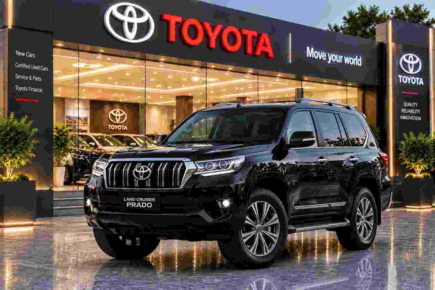 Rent Toyota Prado in Lahore