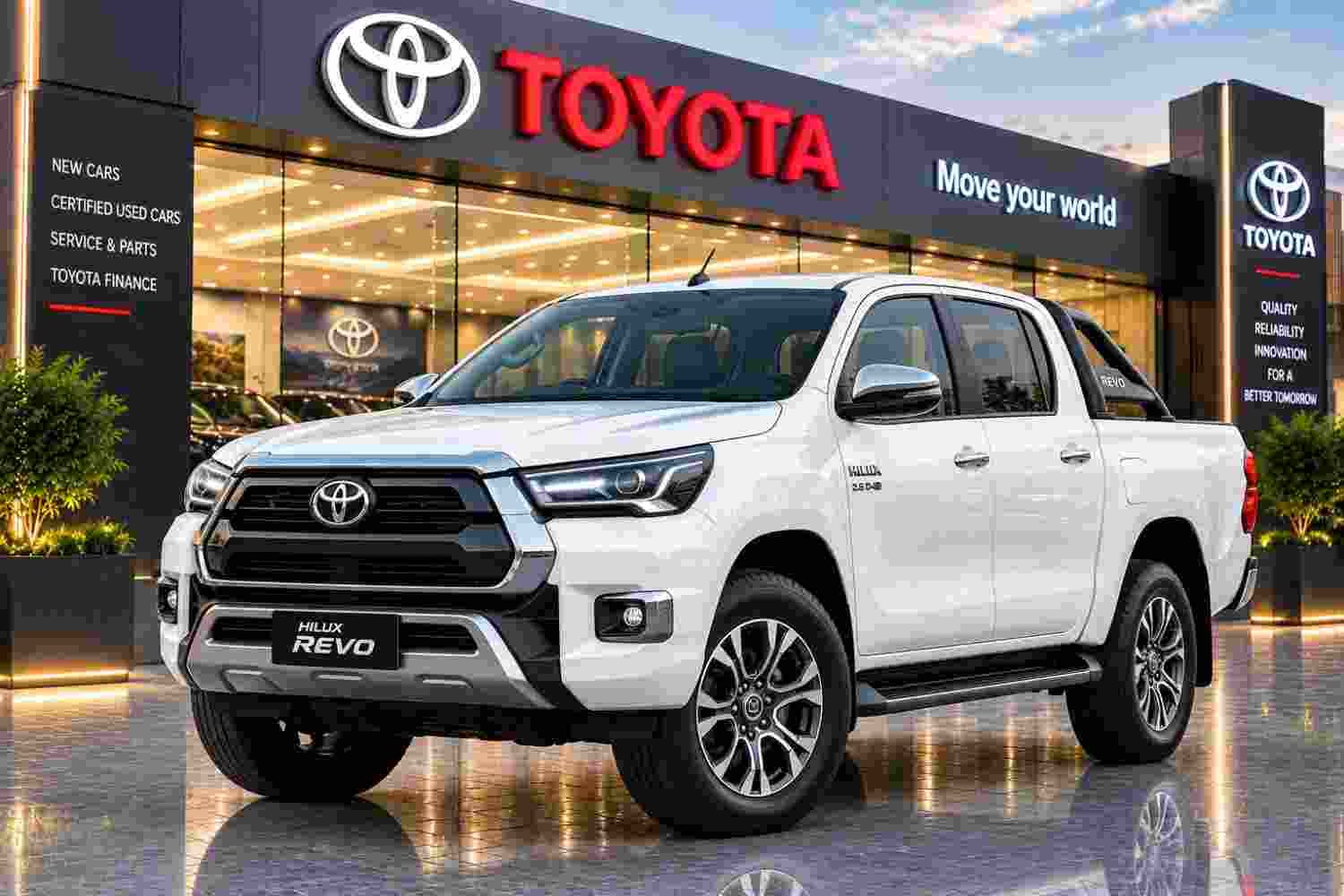 Rent Toyota Revo in Lahore