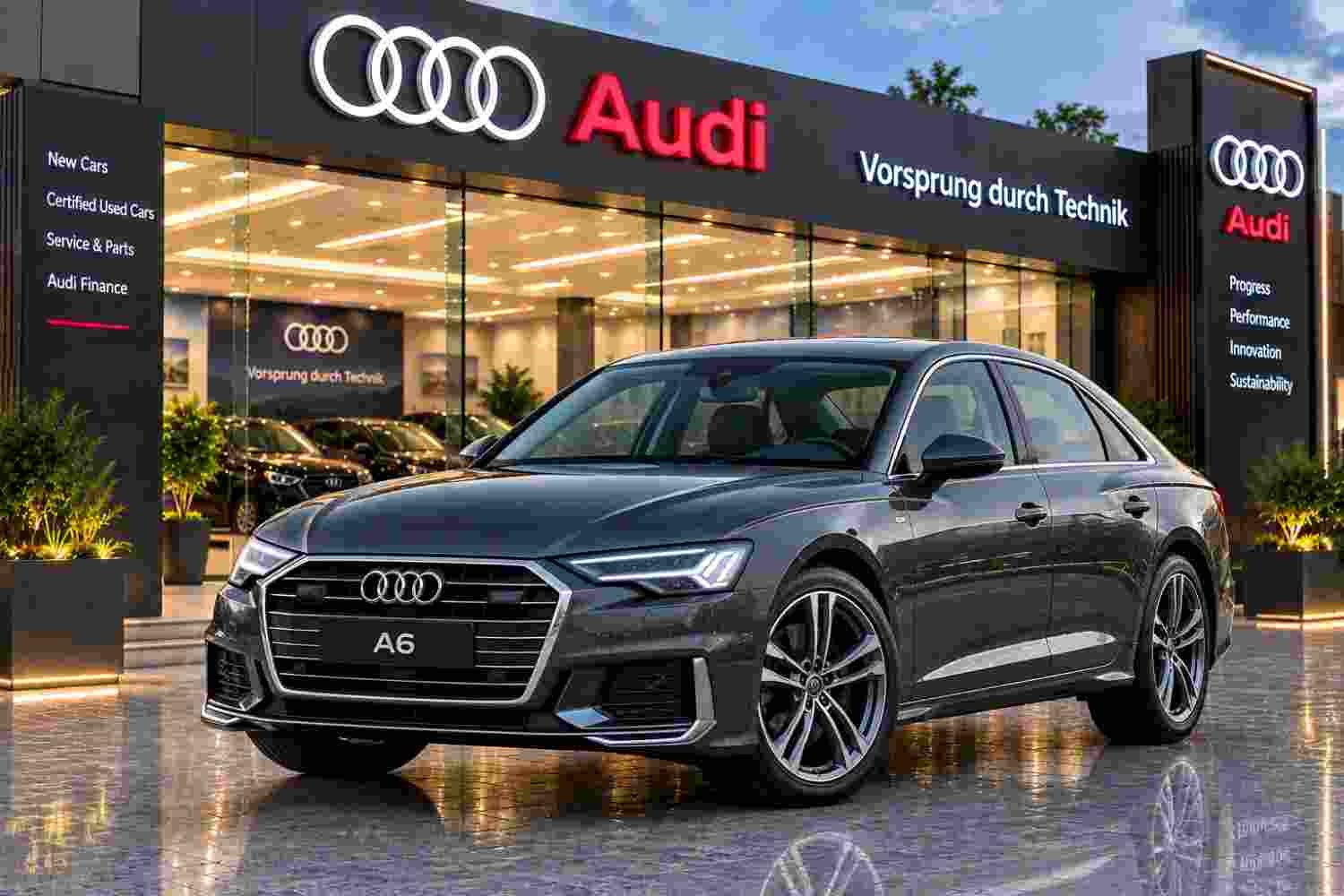 Rent Audi A6 in Lahore