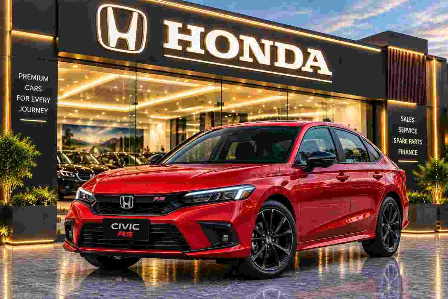 Rent Honda Civic in Lahore