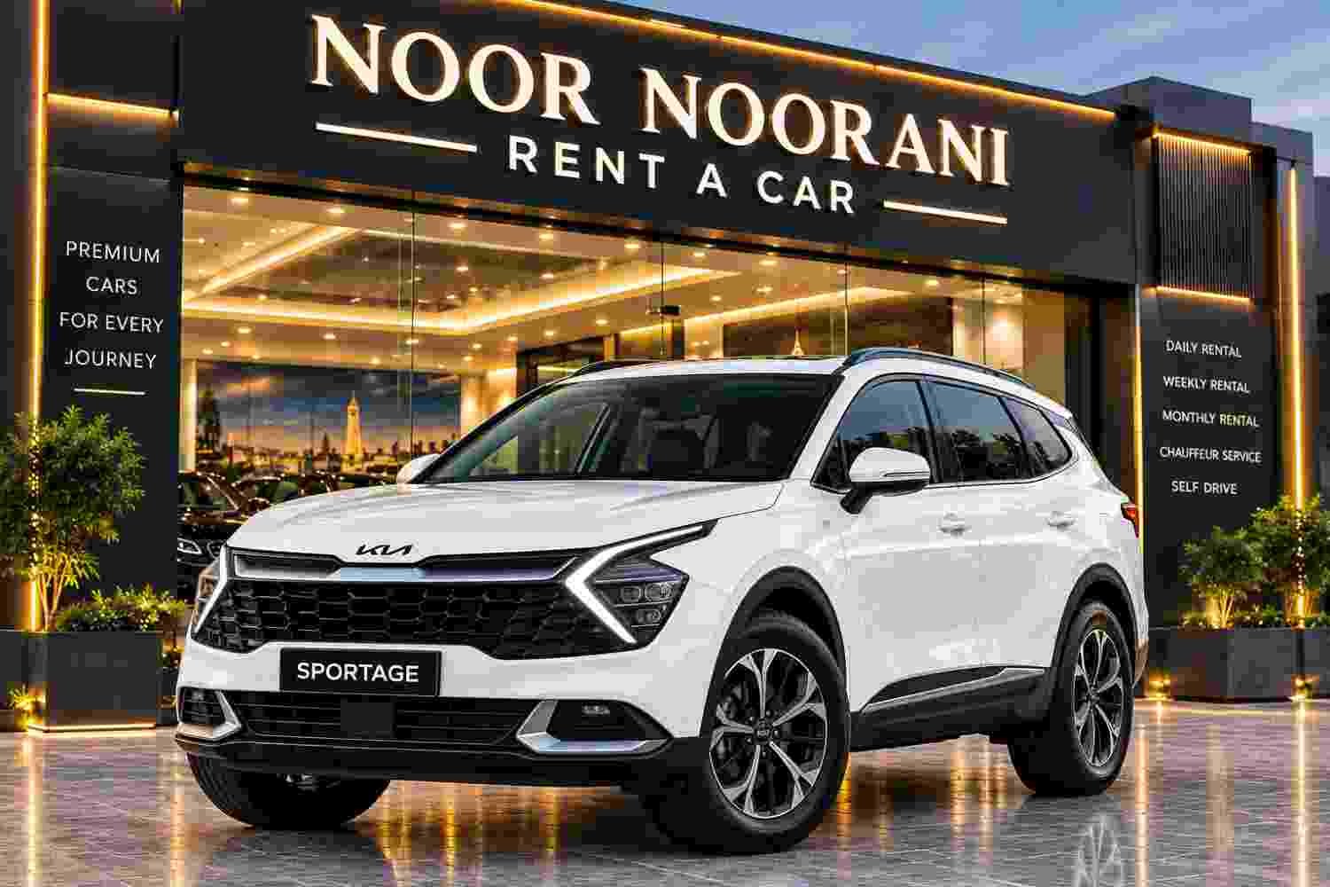 Rent KIA Sportage in Lahore