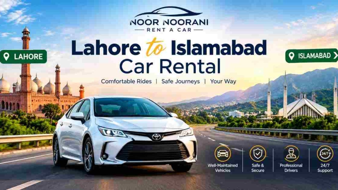 Lahore to Islamabad Car Rental